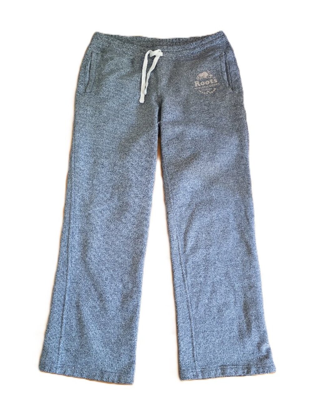 Roots wide leg gray sweatpants